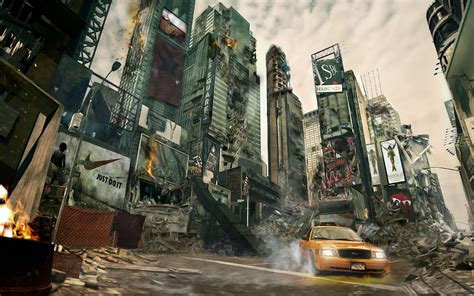 Apocalyptic New York City Wallpapers Hd Desktop And Mobile Backgrounds