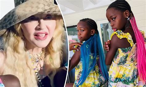 Madonna Has A Lavish Birthday Celebration For Her Twin Daughters Stella