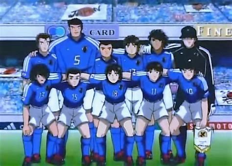 Japan National Football Team 2001 Anime Captain Tsubasa Wiki