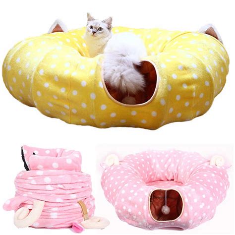 Buy Ortilerri Pet Tunnel Cat Beds House And Sleep With