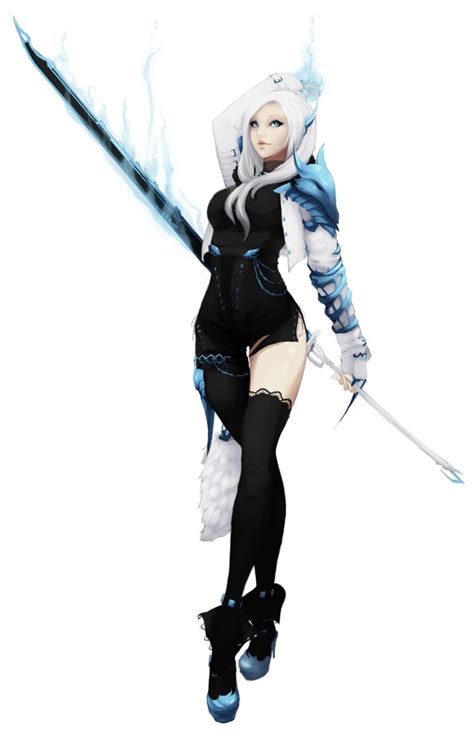 Vindictus Aterciel Fantasy Female Warrior Character Design Female