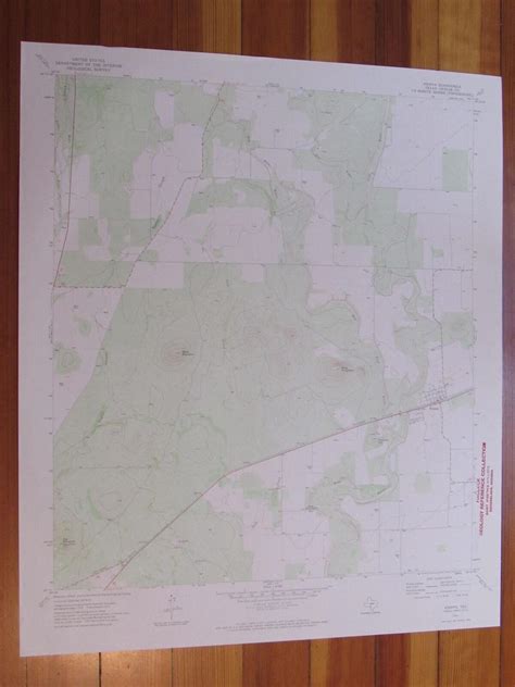 Knippa Texas 1974 Original Vintage Usgs Topo Map 1974 Map