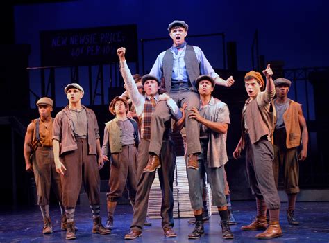 Review Disneys Newsies By Connecticut Repertory Theatre Naugatuck
