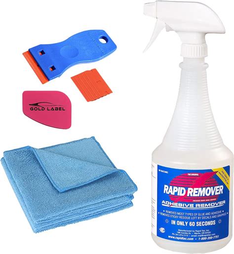 Rapidtac Rapid Remover Adhesive Remover Kit With Lil