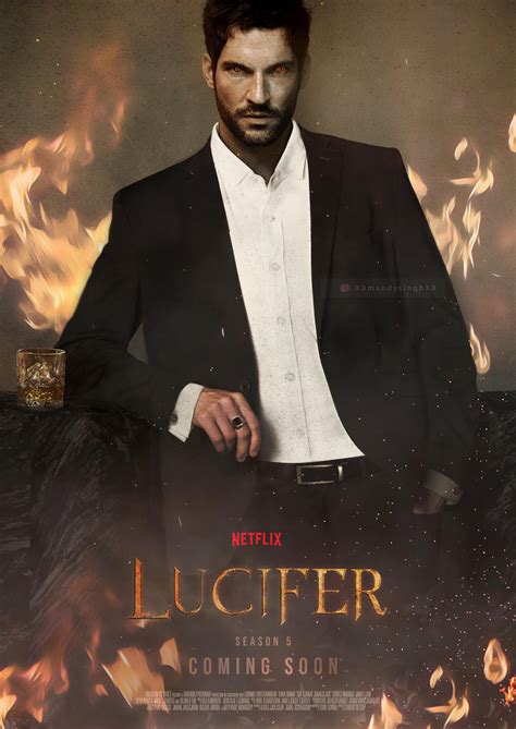 Conceptual Lucifer Season 5 ~poster By Me~ Did A Lot Of Photoshop