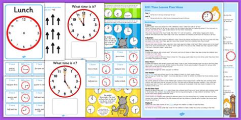 Ks1 Maths Time Lesson Plan Ideas Resource Pack Ks1 Maths