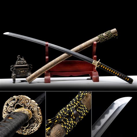 High Performance Pattern Steel Real Hamon Japanese Katana Samurai Sword