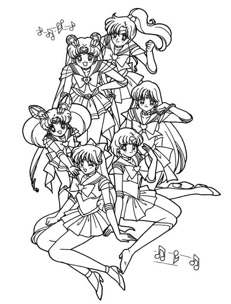 Sailor Moon Printable Coloring Page Download Print Or Color Online