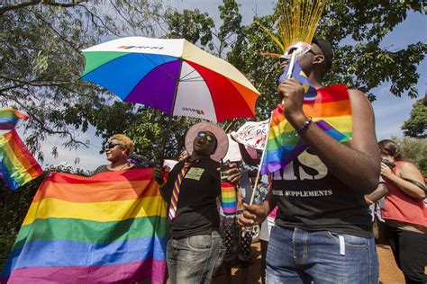 Coming Out Of The Shadows At Ugandas Lgbt Pride Parade The