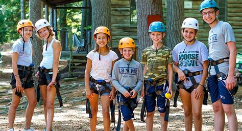 Outdoor Adventure At Summer Camp In Maine Laurel South