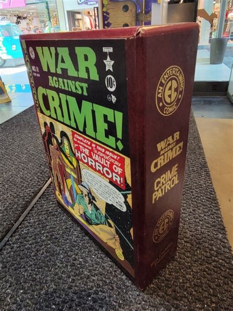 Ec Comics Box Set Crime Patrol War Against Crime Russ Cochran Books Nice Comic Books