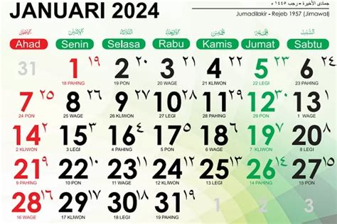 Hari Ini 6 Desember Berapa Hijriah Lengkap Kalender Islam Selama Satu