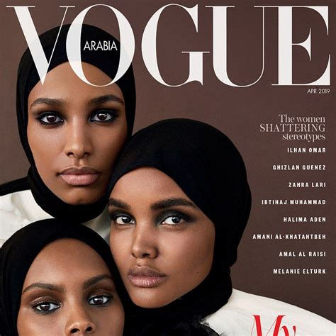 Vogue Arabia Makes History Puts Three Black Hijabi Models On The Cover