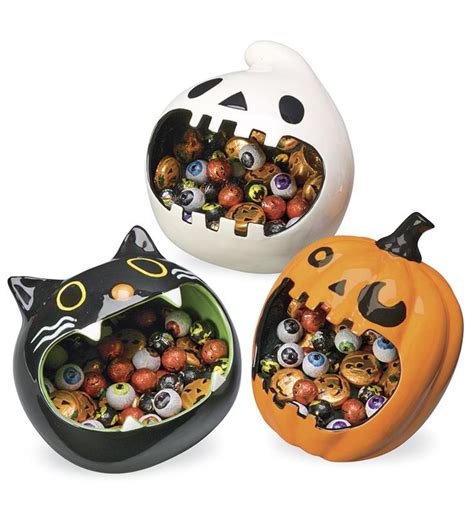 Halloween Candy Bowl In Treats And Party Halloween Candy Bowl