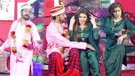 Imrozia Khan With Sajjad Shoki New Stage Drama 2023 Youtube
