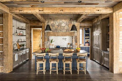 Rustic Lakeside Retreat In Wisconsin Features Inviting Design Details