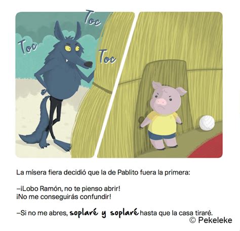 Cuento Clásico Rimado Los Tres Cerditos Pekeleke