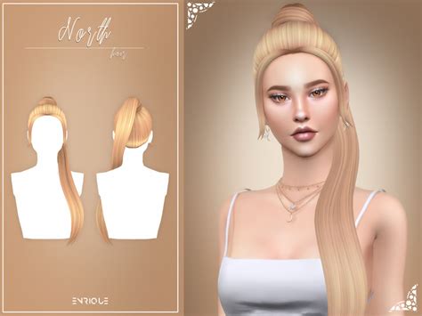 The Sims Resource Enriques4 North Hairstyle