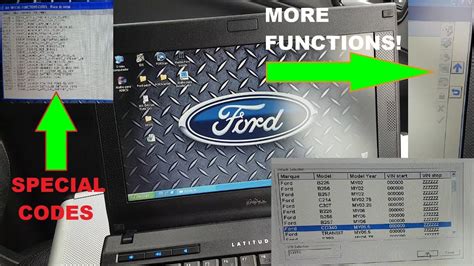 How To Useenable Special Functions On Ford Ids Such As Engineering
