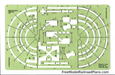 Free Printable Ho Scale Track Templates Web I Know Most Manufacturers