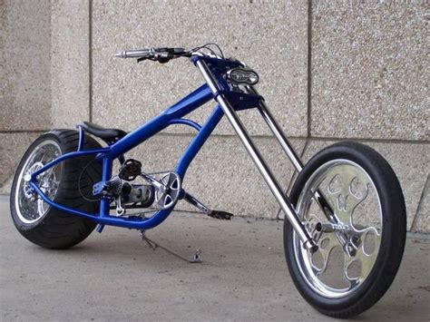 Hannan Custom Custom Bikes Cafe Racers Chopper Bike Powered Bicycle