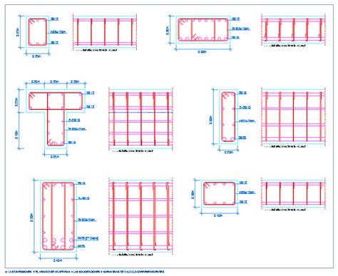 Reinforced Concrete Beams Cross Sections