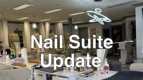 Vlog Nail Suite Update Salon Tour 💅🏽 Black Owned Nail Salon Nail