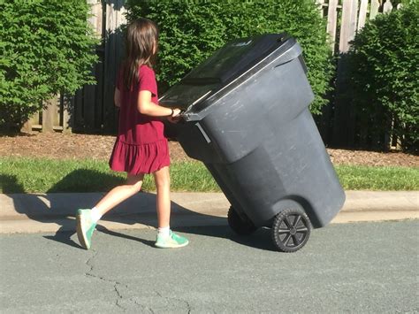 Residential Trash Bin Cleaning — Bluehill Service Company