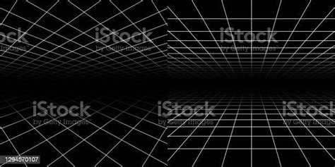 Perspective Grids Geometric Lines 3d Effect Architecture Background