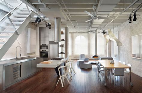 Soho Loft Rooftop Expansion Modern Kitchen New York By John