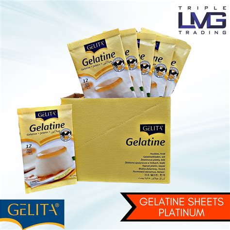 Gelita Gelatine Sheets Platinum Shopee Philippines