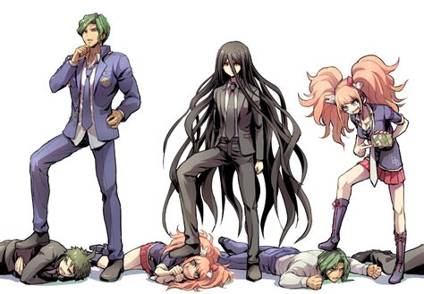 Kamukura Izuru Hinata Hajime Enoshima Junko Danganronpa Vn