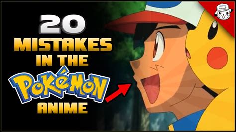20 Mistakes In The Pokémon Anime Youtube