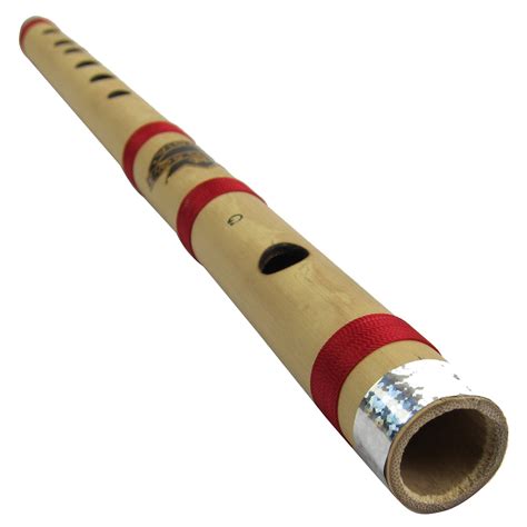 Gavya Bamboo Bansuri Flute C Key 7 Holes Fipple Woodwind Clarinet