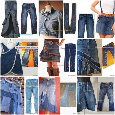 Diy Ideas And Tutorials To Refashion Old Jeans Diy Clothes Jeans