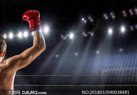 比赛场上的拳击手人物摄影高清图片大图网图片素材