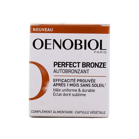 Oenobiol Autobronzant Perfect Bronze Capsules Pour Bronzer