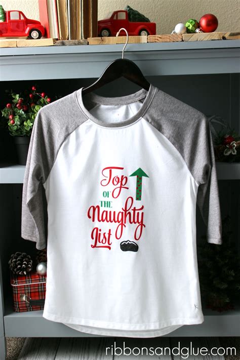 Naughty List Christmas Shirt