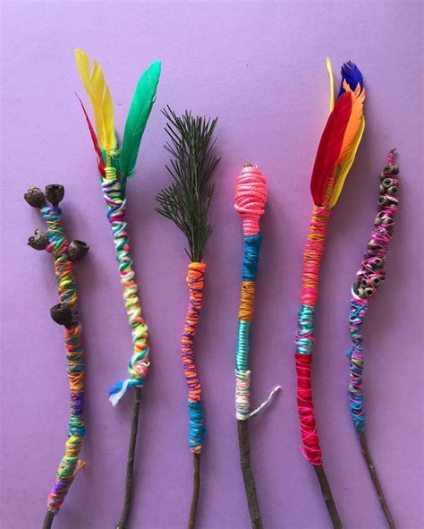 Making Magic Nature Wands Is Always A Winner Activity With My Little