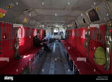 Helicopter Chinook Interior Hi Res Stock Photography And Images Alamy