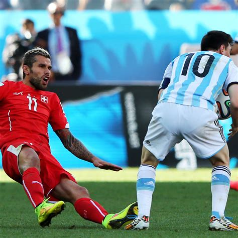 Fifa World Cup 2014 Argentina V S Switzerland Argentina Win 1 0 In Extra Time After Di Maria