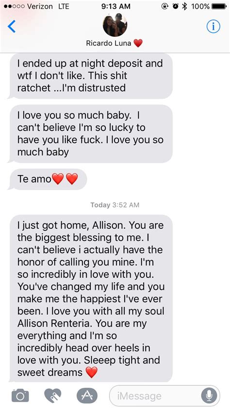 Pin By Allison On Ricardo ️ Cute Text Messages Cute Texts Cute