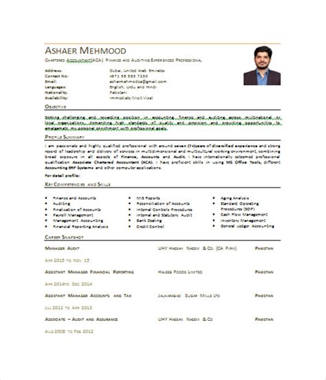 Where to download high quality professionally created free microsoft office resume and cv templates, sample and layout? 7+ Accountant Resume Templates - Free Word, PDF Document ...