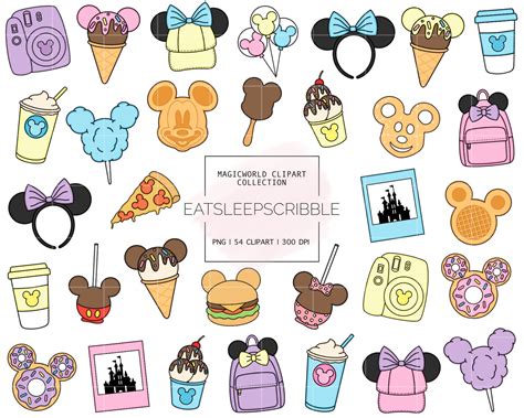 Magic World Clipart Collection Carnival Clipart Carnival - Etsy