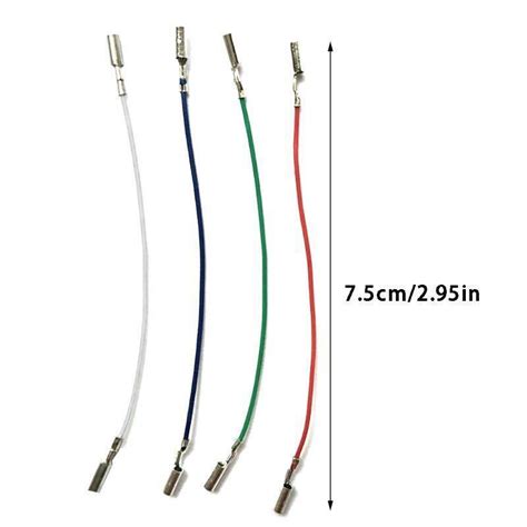Pcs Cartridge Phono Cable Leads Header Wires For Turntable Phono