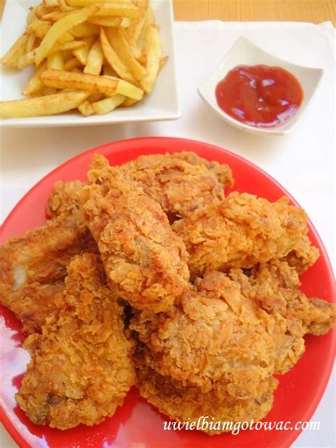 Chrupiące Skrzydełka Z Piekarnika Kfc - Uwielbiam gotować: Skrzydełka KFC (Hot Wings)