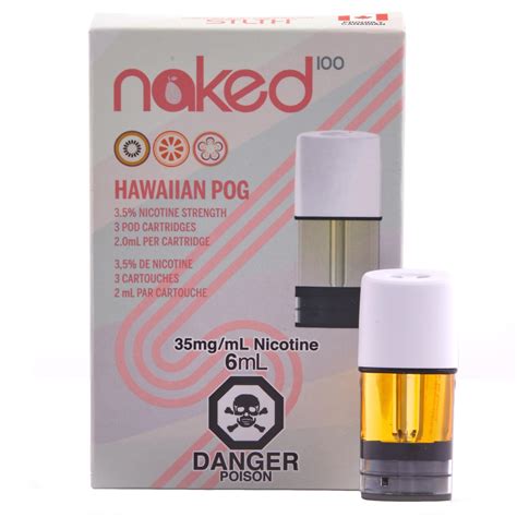 Stlth Naked Hawaiian Pog Pods Vape Gosensi