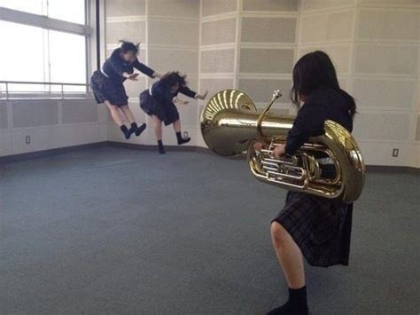 Kathy Used Tuba Its Very Effective Band Nerd Band Humor Memes