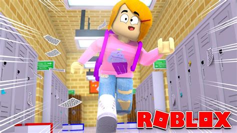 Roblox Escape School Obby With Molly Youtube
