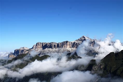 View From Our Ascent Of Mt Marmolada The Tallest Mountain In The